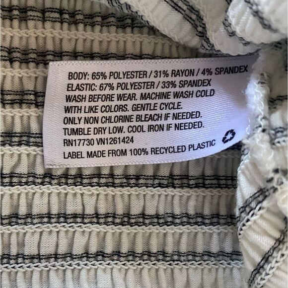 3 for $20 Art Class Stripe Stretchy Elastic Short Sleeve Shirt XL - Picture 3 of 8